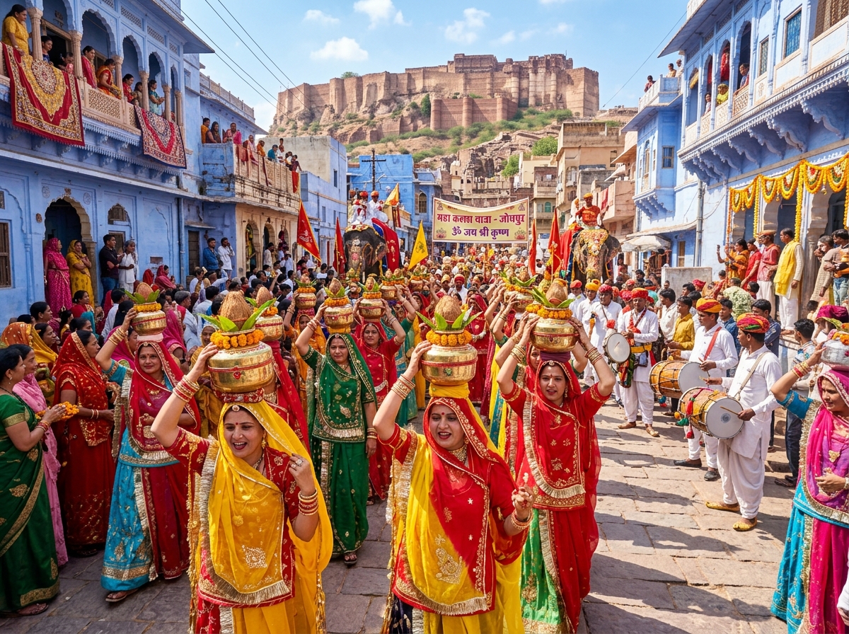 भव्य कलश यात्रा व सामाजिक रैली, जोधपुर